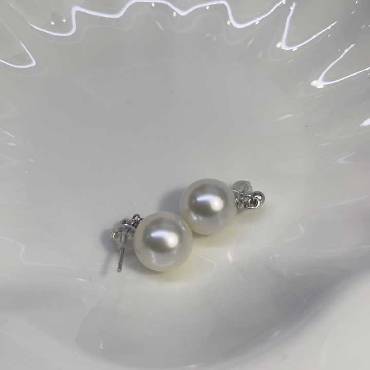 淡水珍珠颈饰银S925镶嵌波**.