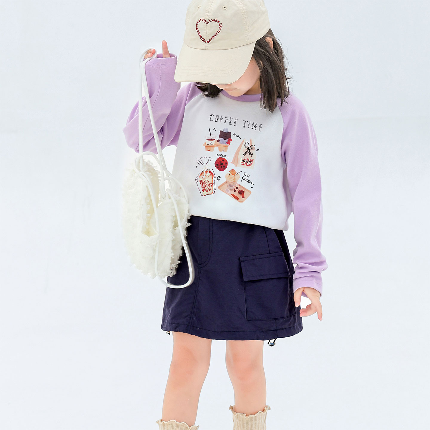 波波龙女童春秋季长袖T恤TM253221287