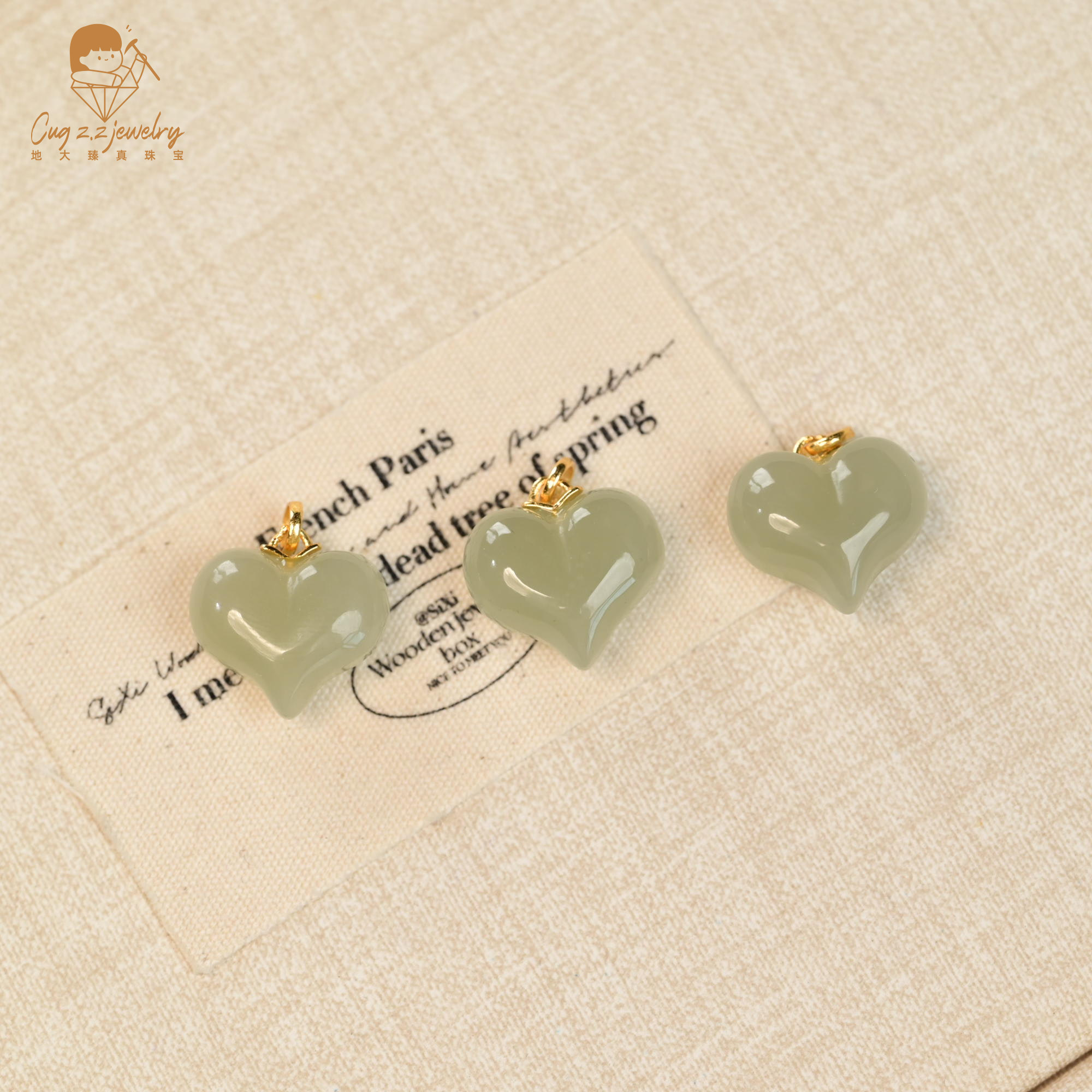 天然和田玉晴水玉石小屁桃吊坠小滴溜（不含链）