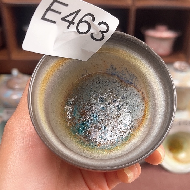珍***有炫彩手作柴烧茶具