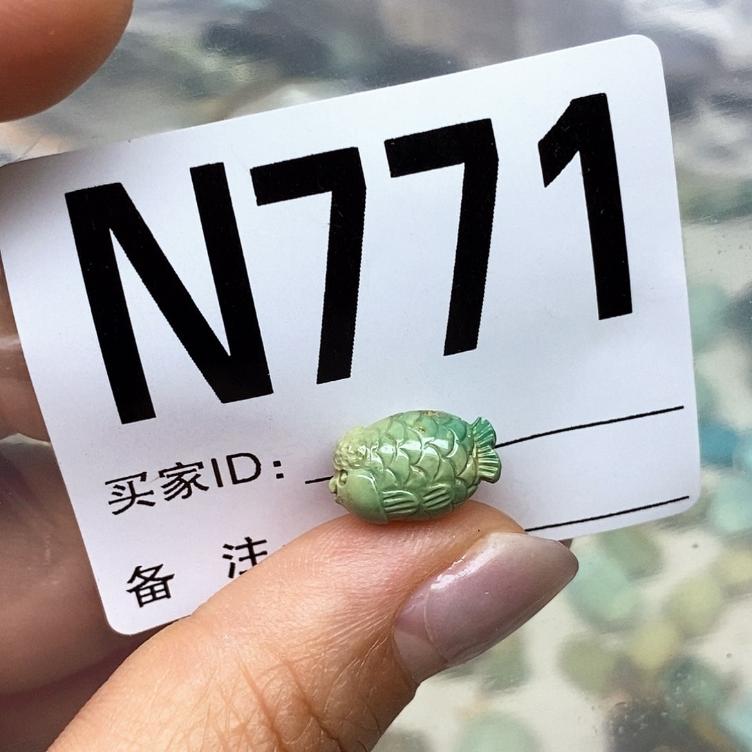 绿松石未镶嵌配饰