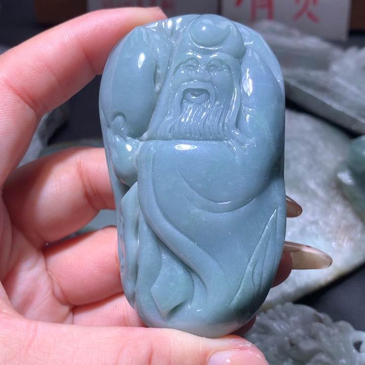 翡翠未镶嵌颈饰保真天然A货翡翠