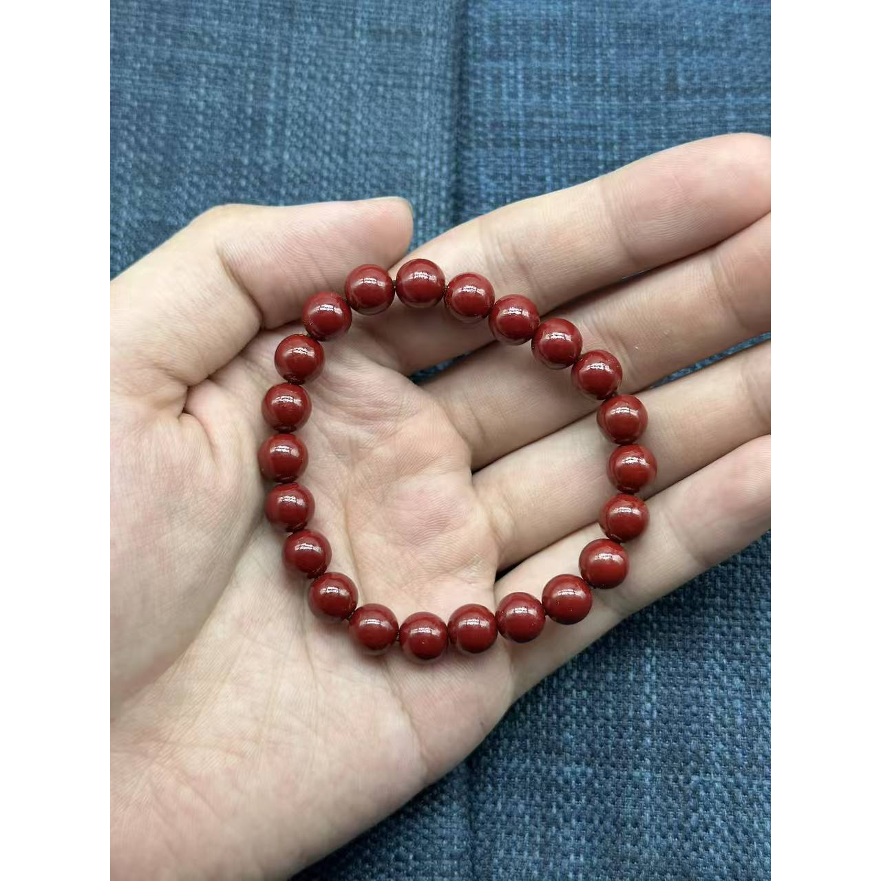 天然辰砂（朱砂）S精美单圈卡8无礼盒 5133