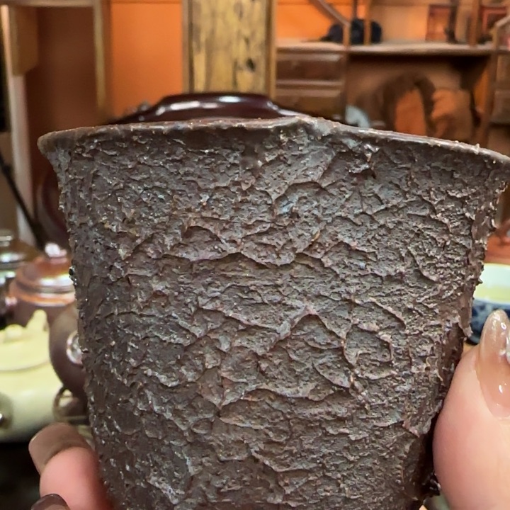 紫砂柴烧贝贝杯杯