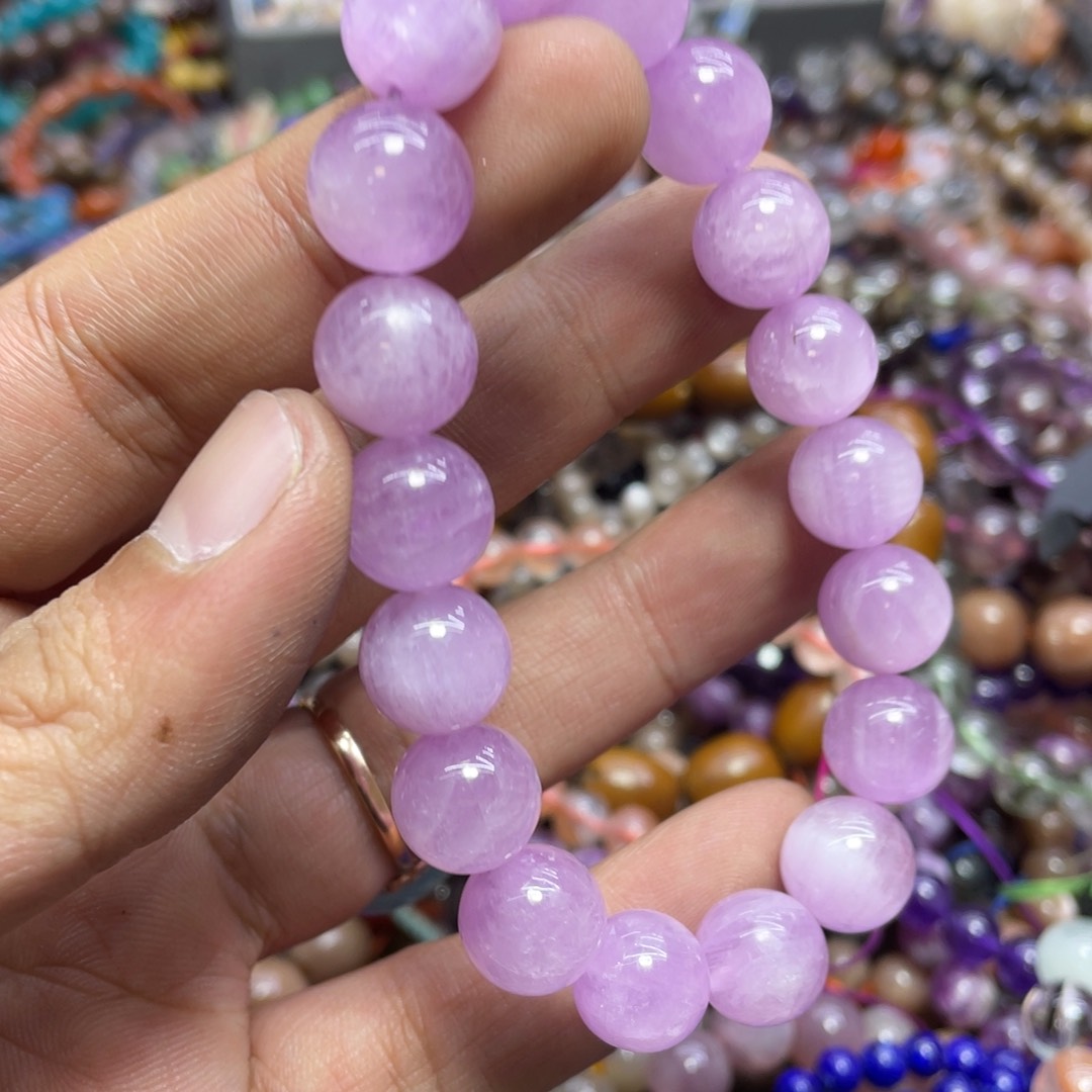 紫晶颈饰银S800镀金镶嵌