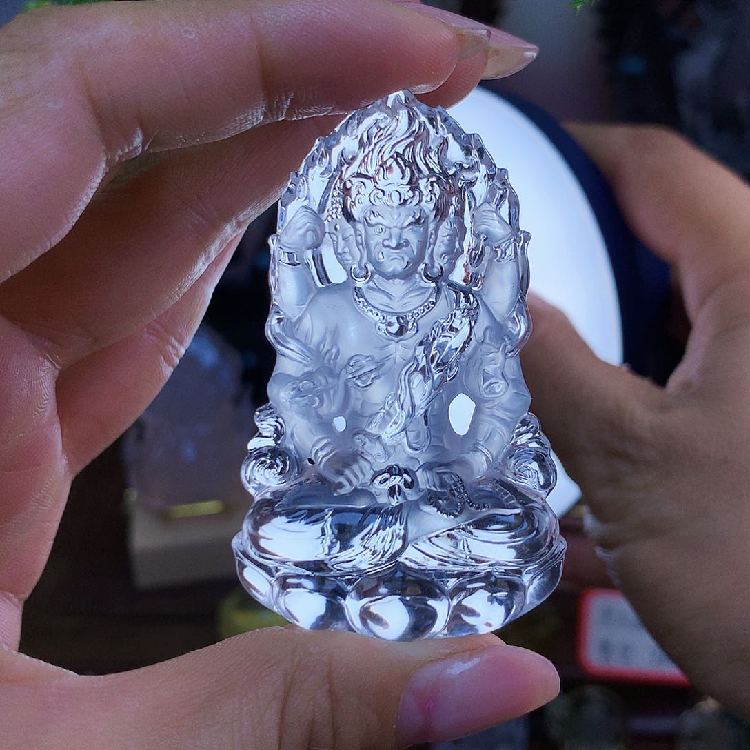 水晶颈饰未镶嵌摇***斯，
