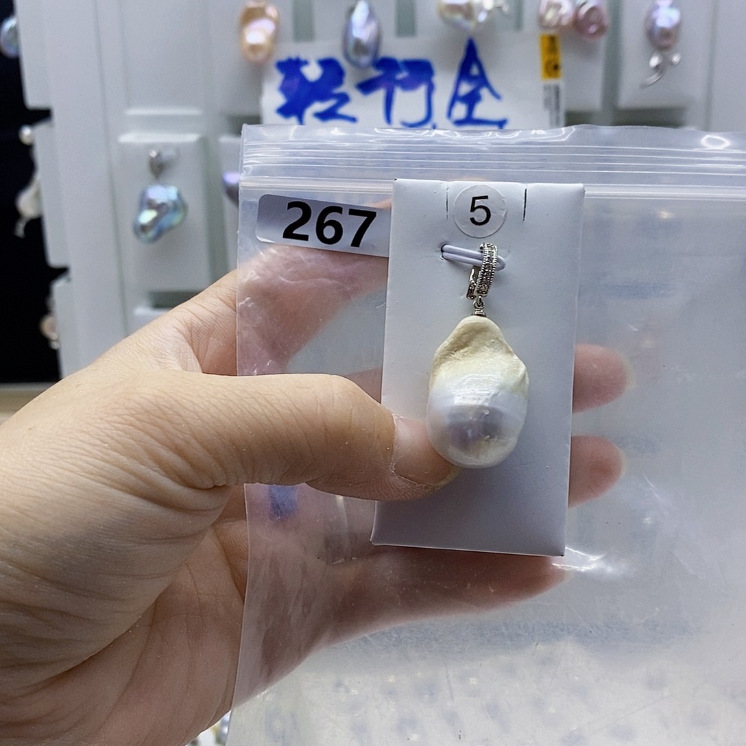 颈饰合金淡水珍珠