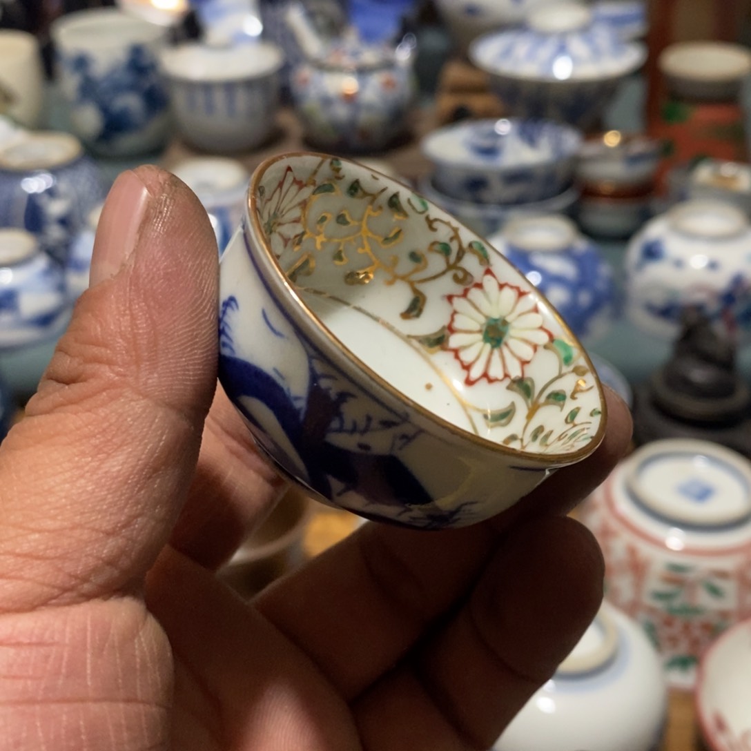 瓷片舶来瓷器满28包邮当日凑单