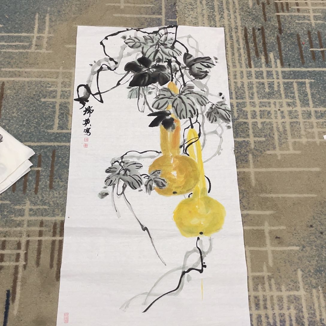 国画三尺作品姜老师11111