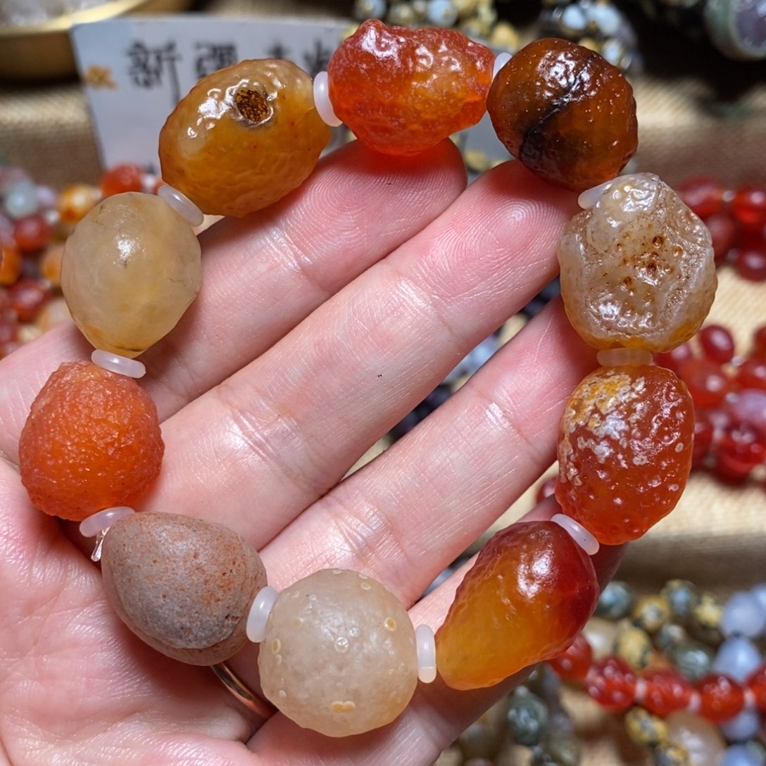 未镶嵌手链玛瑙/玉髓