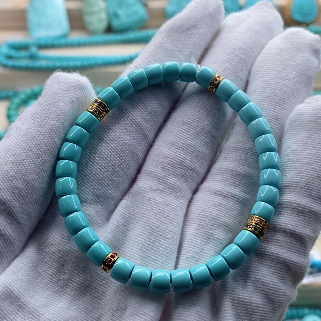 绿松石珠宝奇石未镶嵌