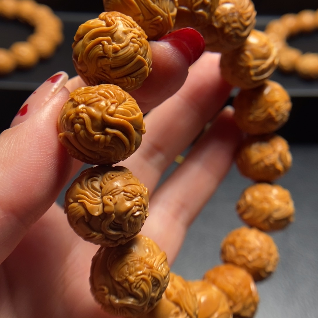 猴头核桃手串道****n关公高货