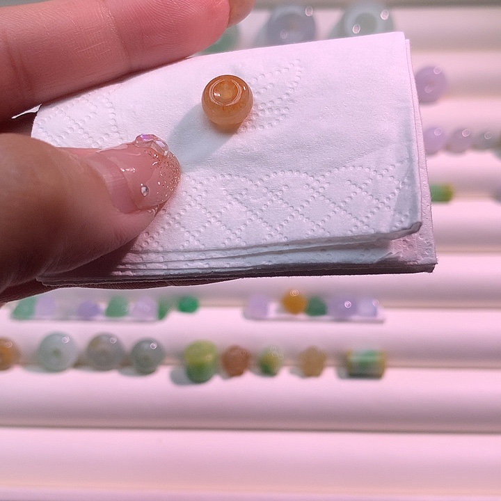 翡翠散珠翡翠甜甜全