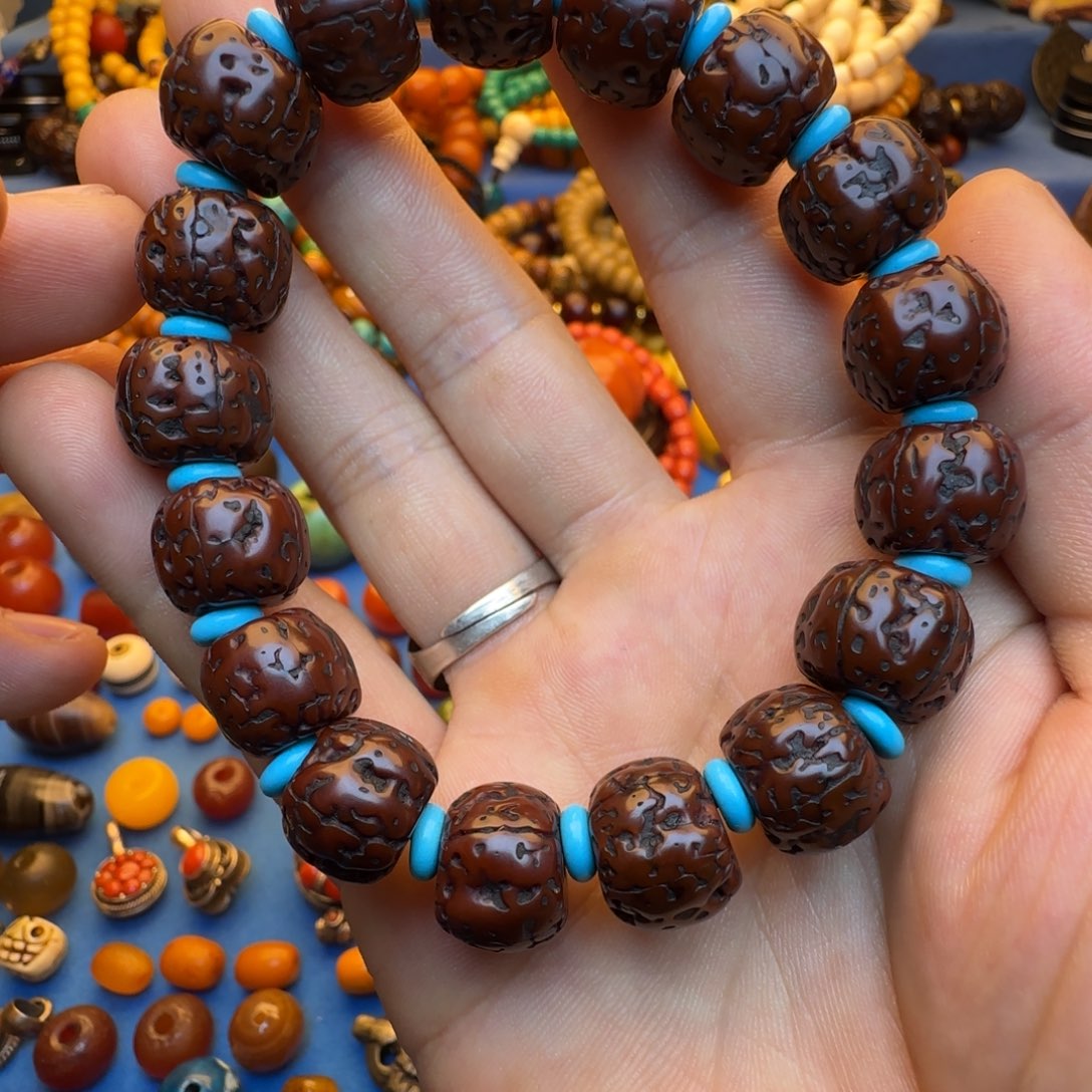 金刚菩提吊坠藏区回流金刚菩提手串