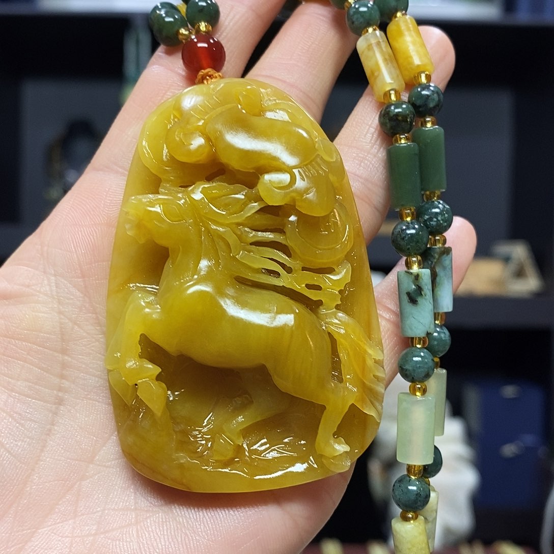 岫玉挂件吊坠未镶嵌