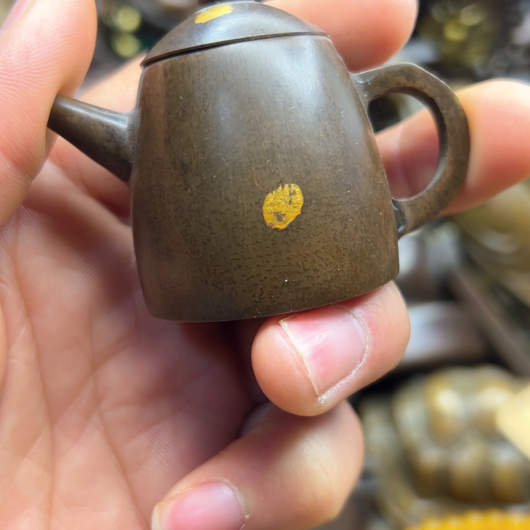 铜摆件欢迎欢迎你