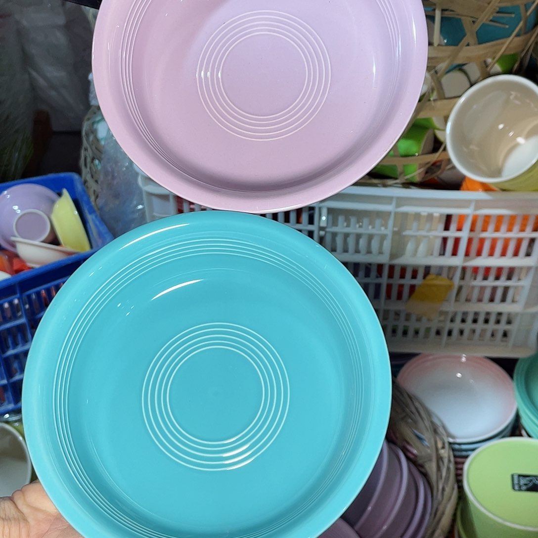 瓷片微瑕陶瓷餐具2个