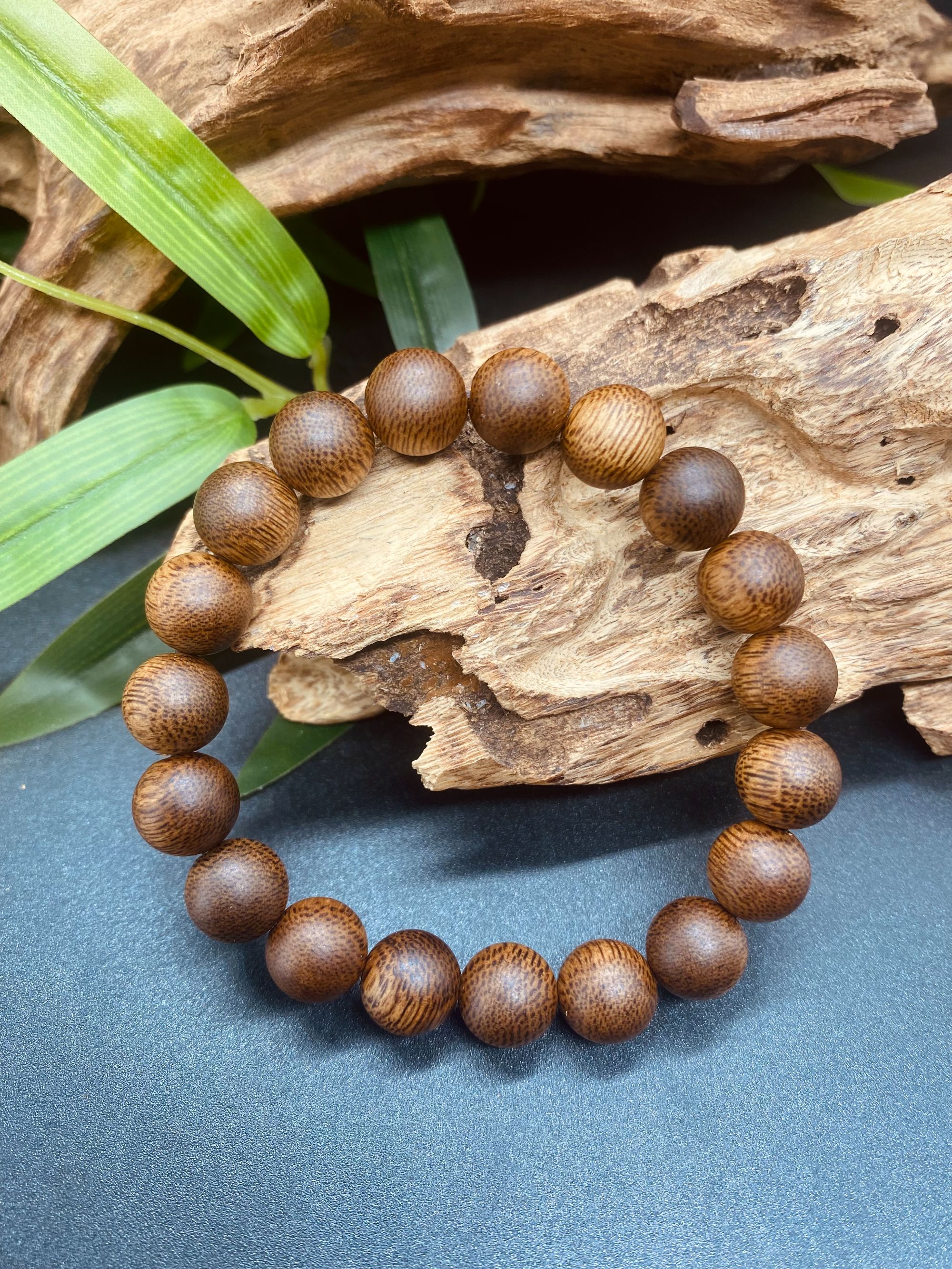 沉香文文专属 1.0【老白奇楠】圆珠单圈（多样性发1）