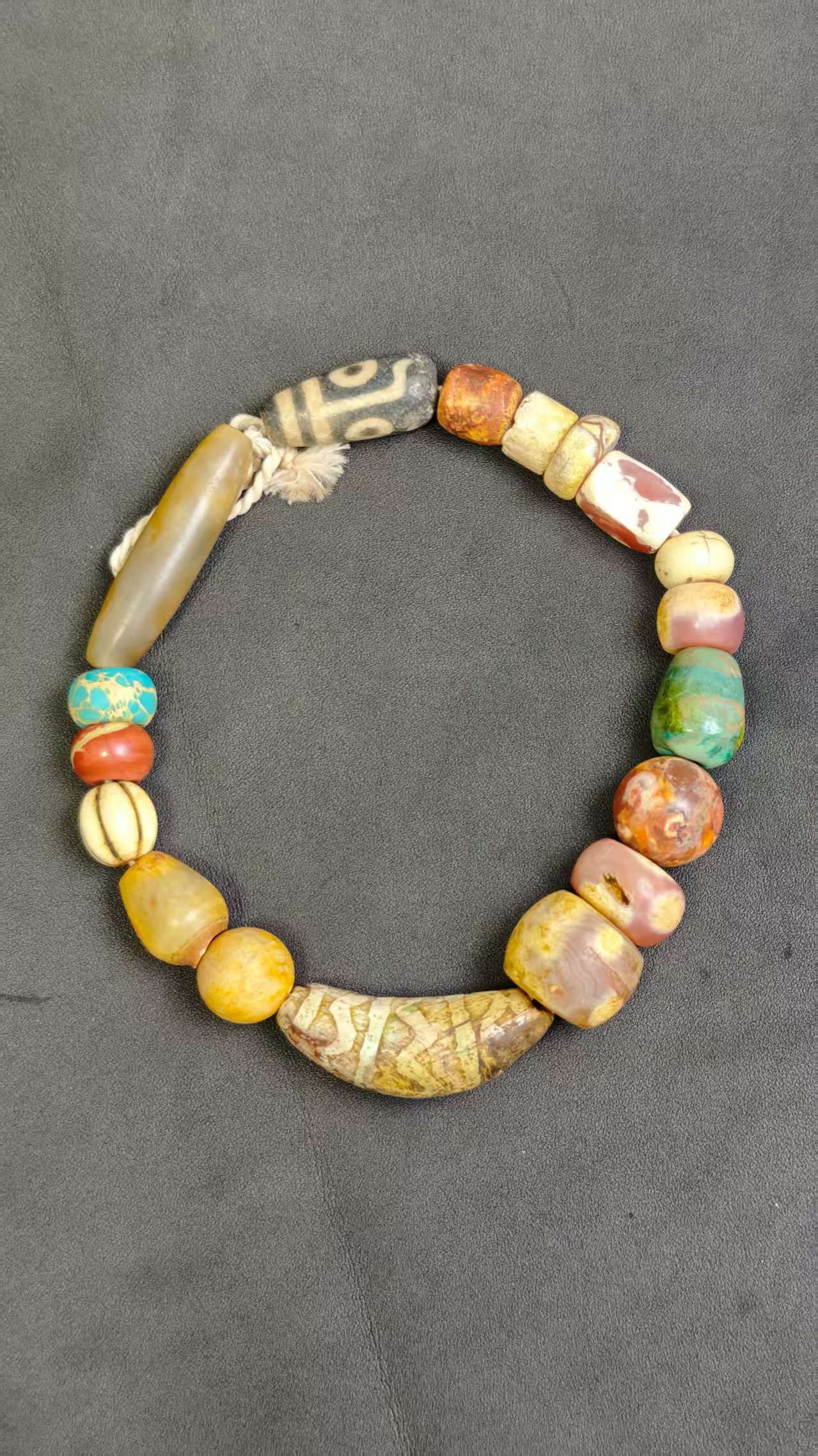 老玛瑙多宝珠子，爆老