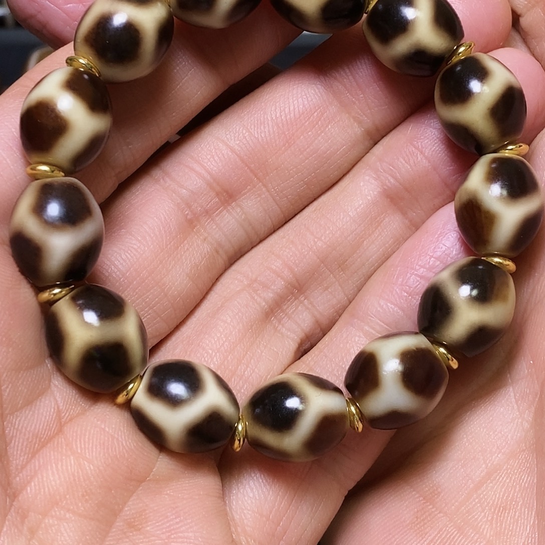 玛瑙/玉髓合金颈饰