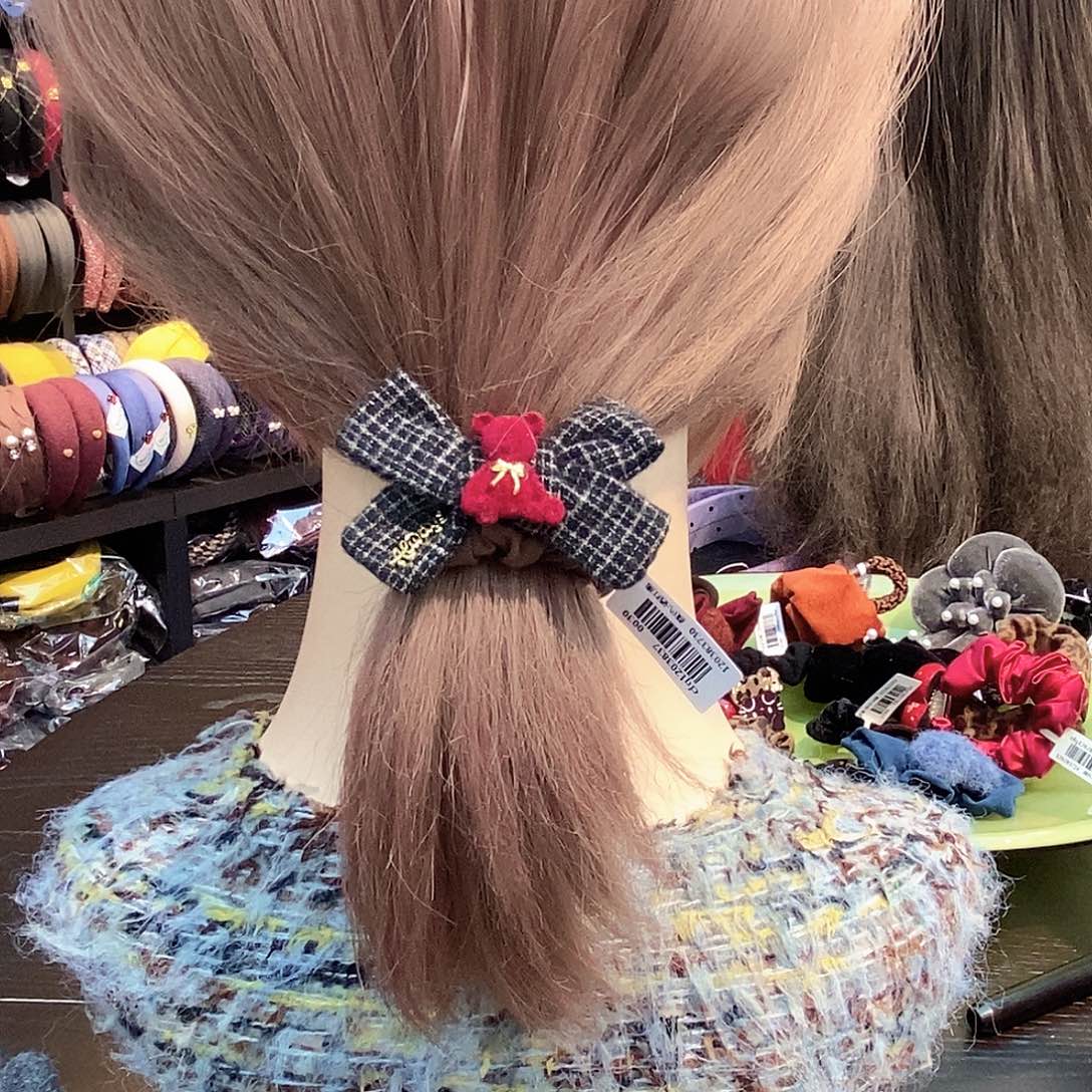 布艺铁合金面膜头绳新款