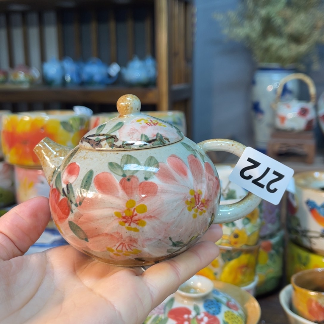 杯素浅陶瓷手工手绘