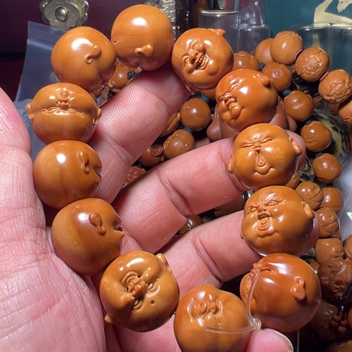 槐***序橄榄核手串/手链百态