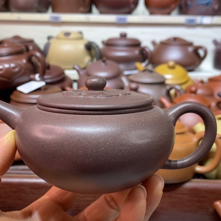 茶壶紫砂微瑕处理一把