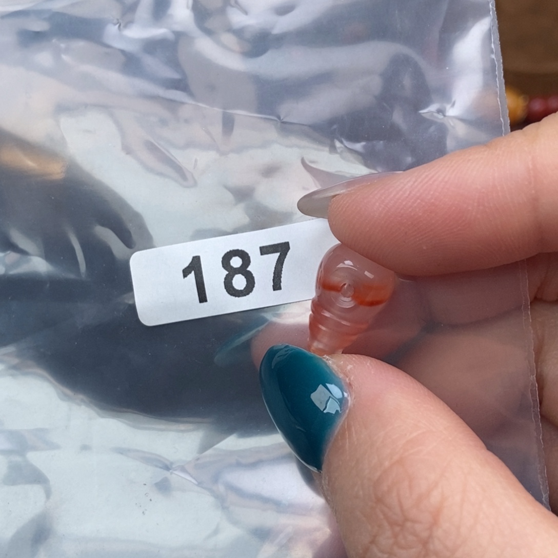 南红玛瑙未镶嵌手链卡8