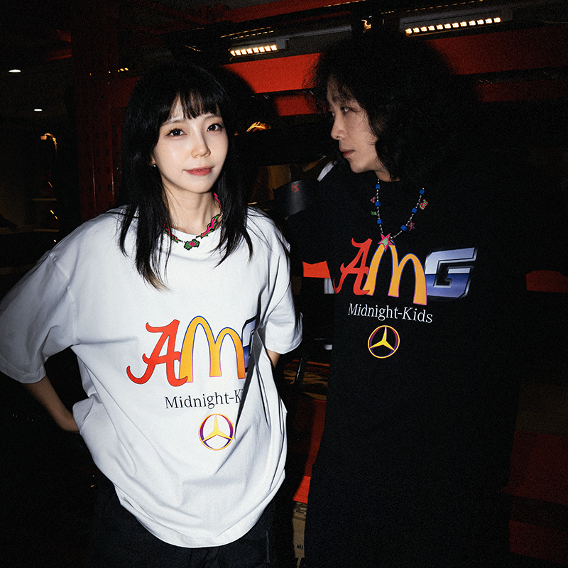 WILDSOUL-AMG-春夏新款纯棉重磅300G圆领休闲宽松印花长袖T恤短袖