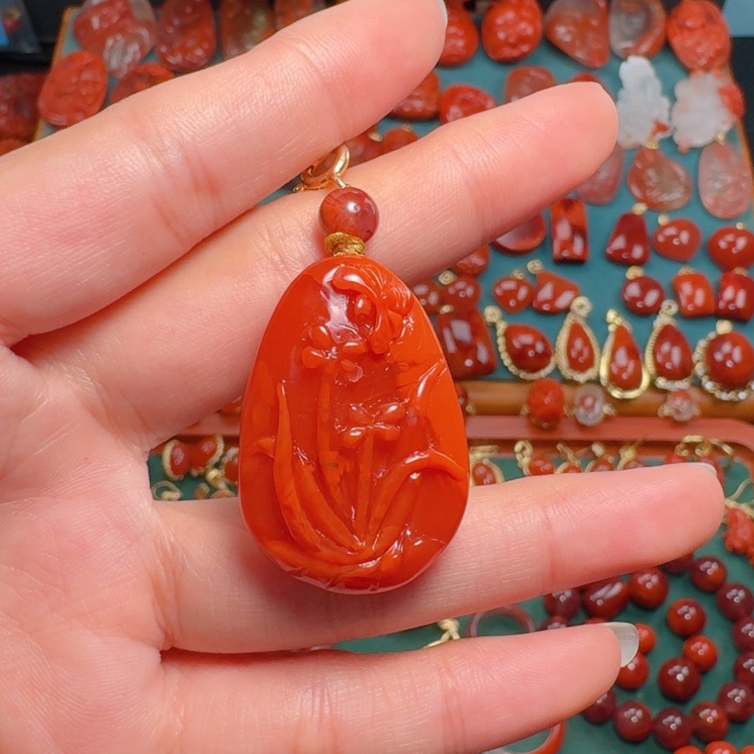 南红玛瑙南红未镶嵌