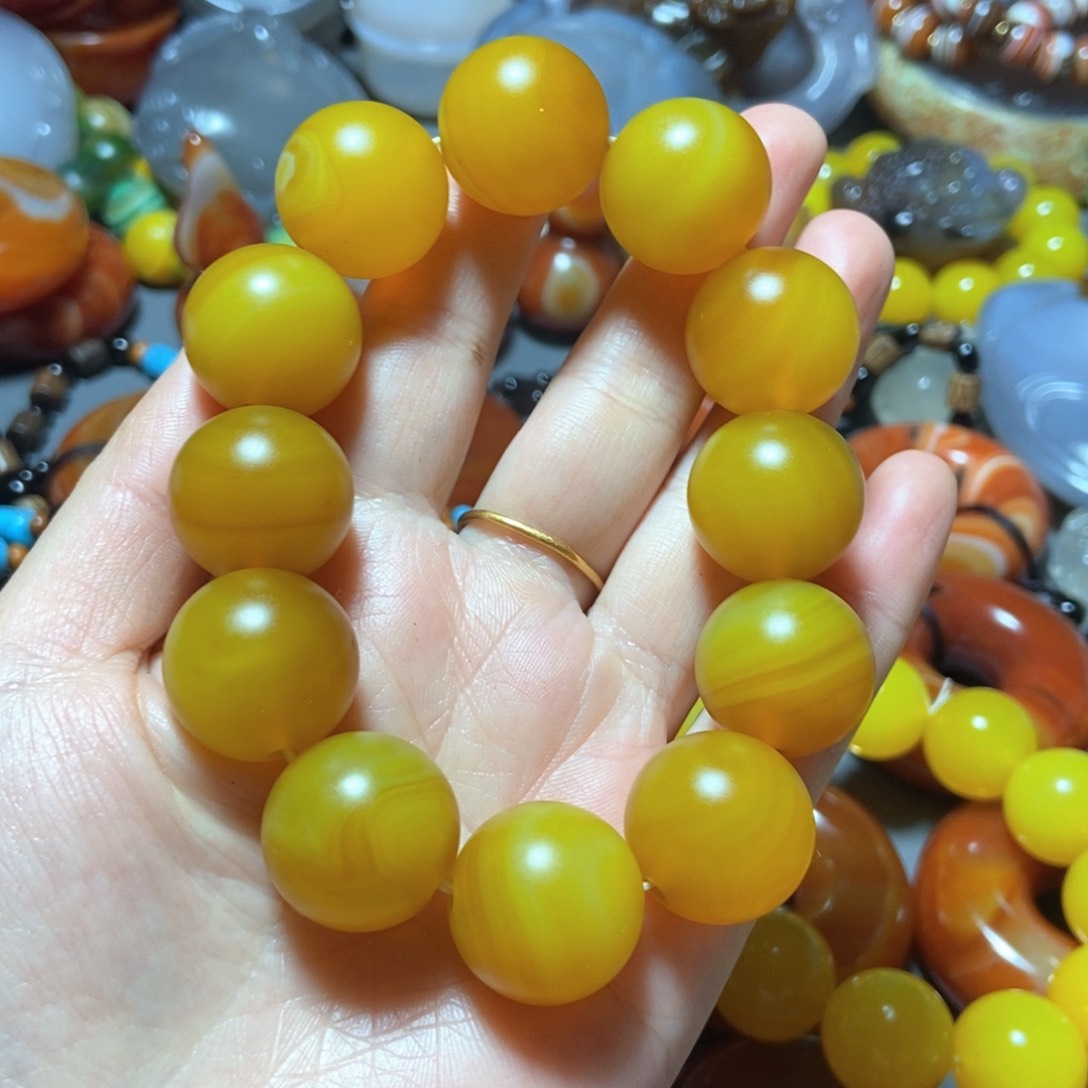 玛瑙/玉髓一未镶嵌我****a