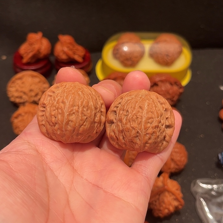 把件文玩核桃铁锤36全品