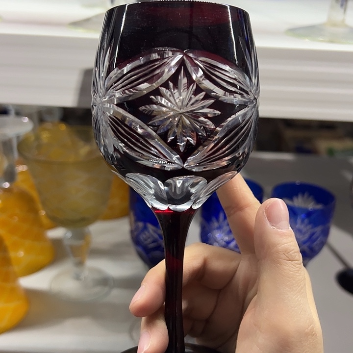 水晶玻璃手柄款微瑕一个