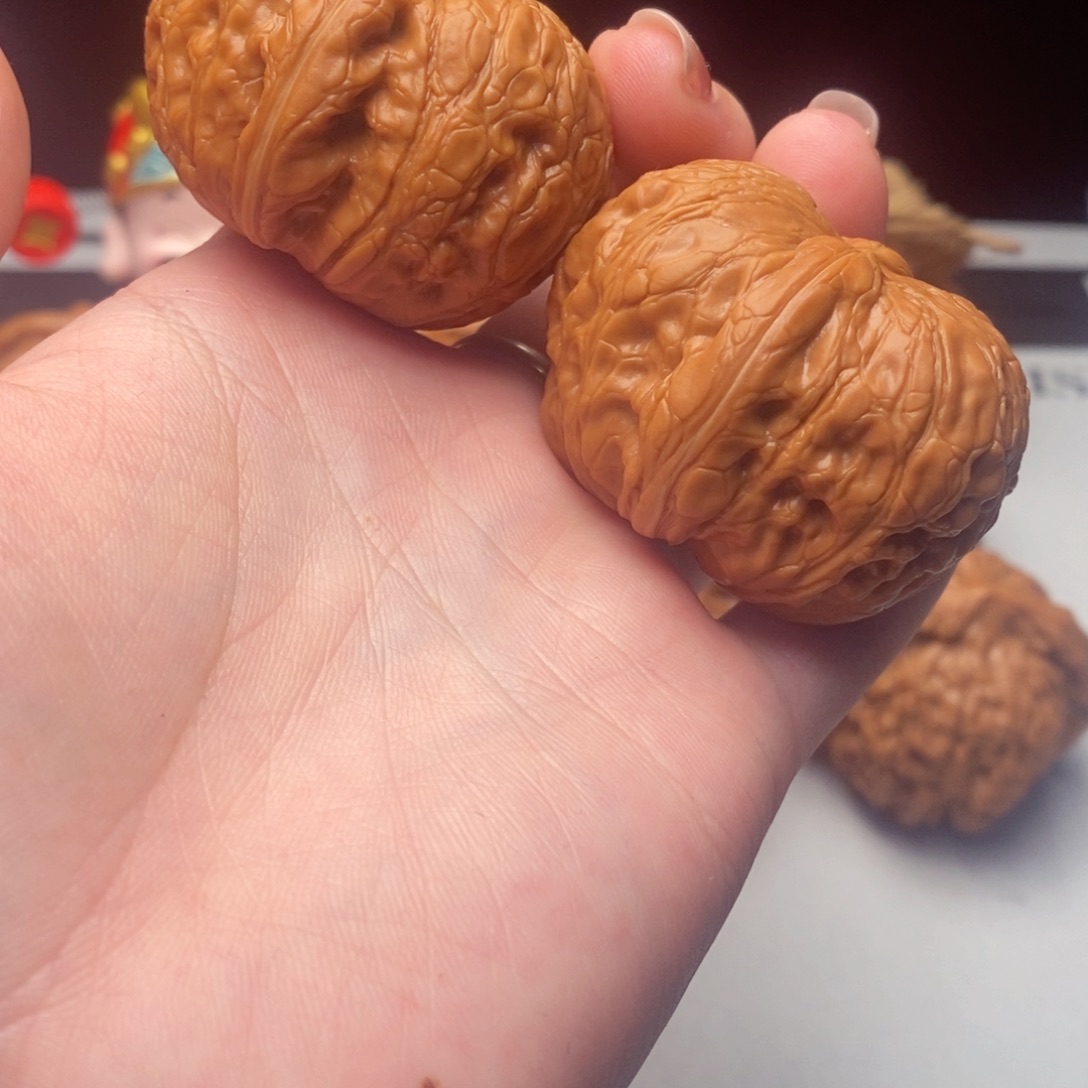 核桃粉****?文玩核桃元宝