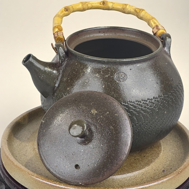 桂林紫陶茶道提梁壶耐高温煮水煮茶实用茶具纯手工复古煮茶壶陶瓷