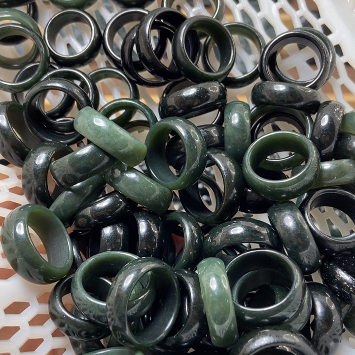 未镶嵌手串和田玉（青玉）17-20