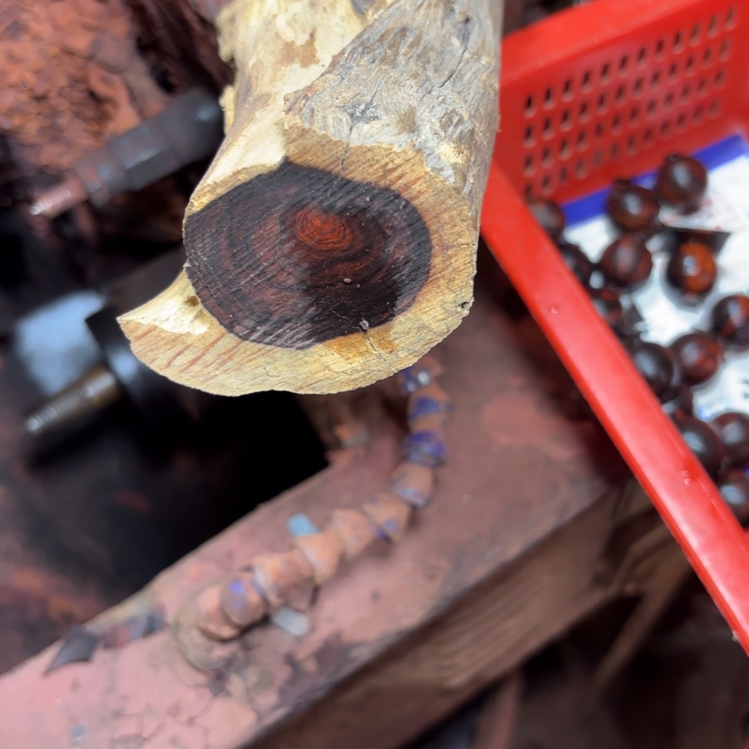 柠***檬手串/手链黄花梨/降香黄檀