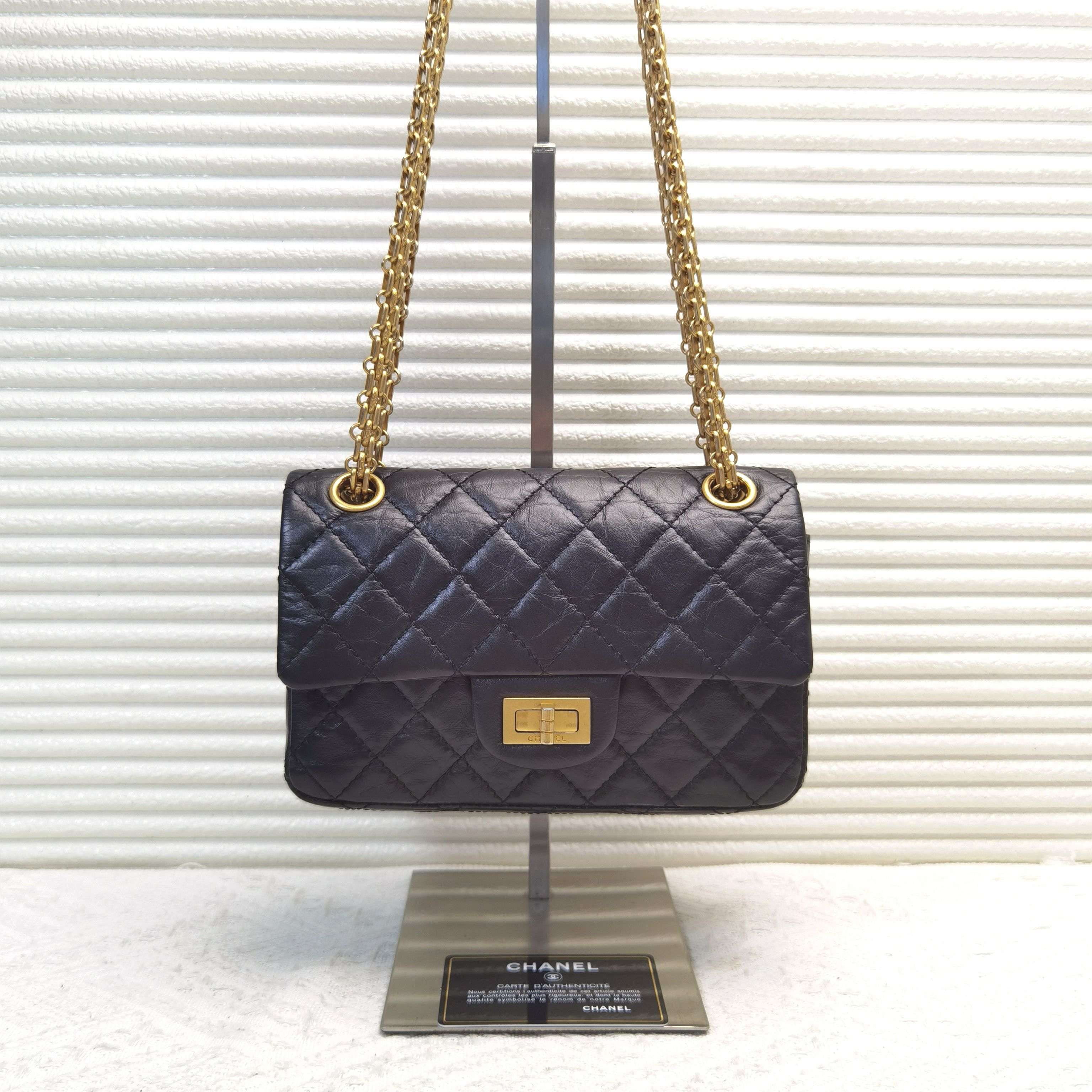 95新 Chanel/香奈儿 CHANEL香奈儿 20k  2.55 翻盖包斜挎包