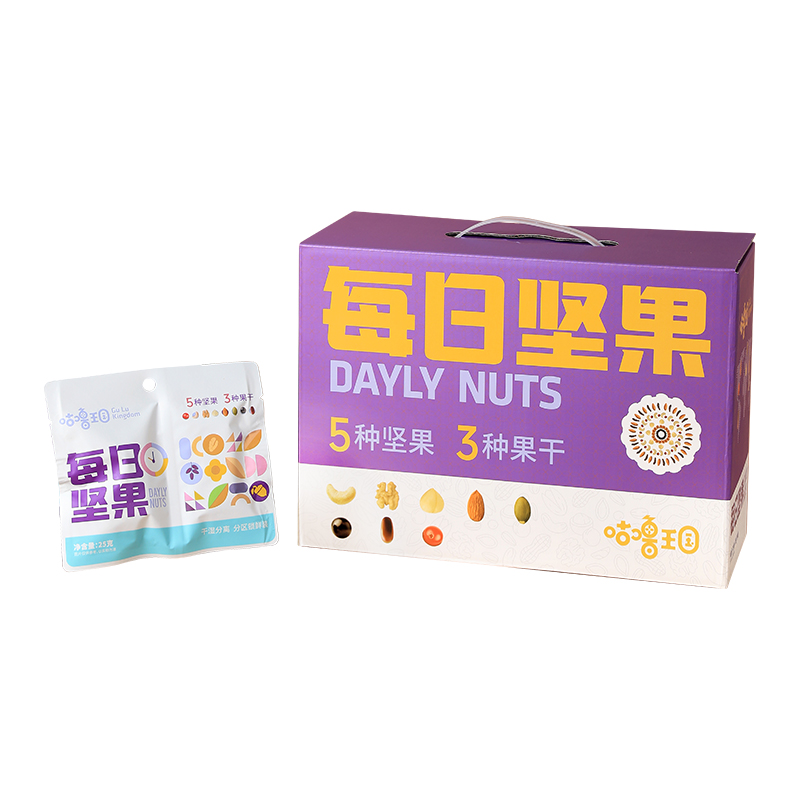 每日坚果750g/30包混合干果大颗粒坚果孕妇儿童健康零食聚会小吃
