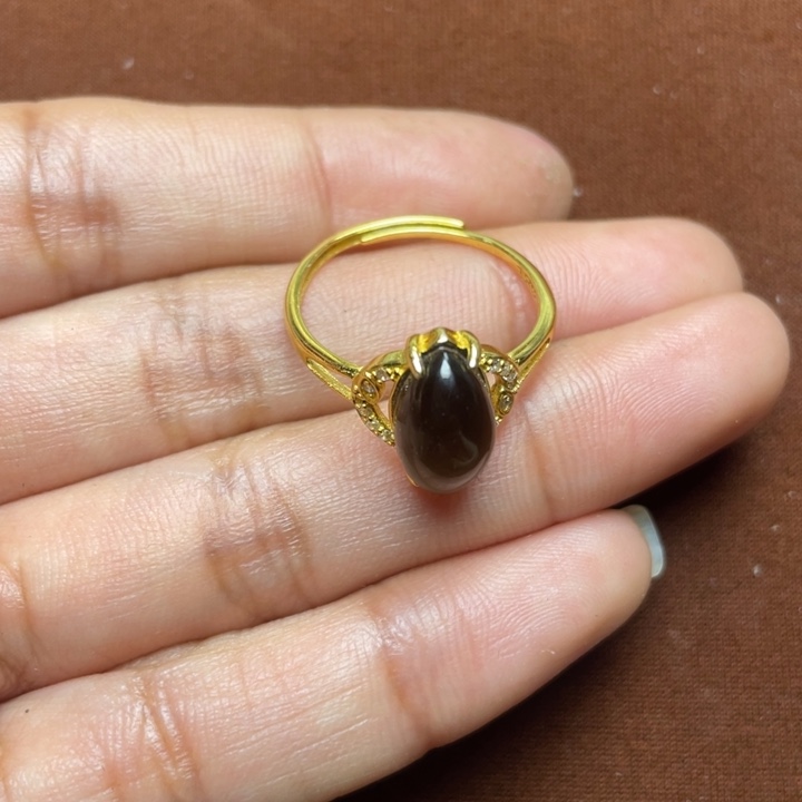 和田玉戒圈银S925镶嵌