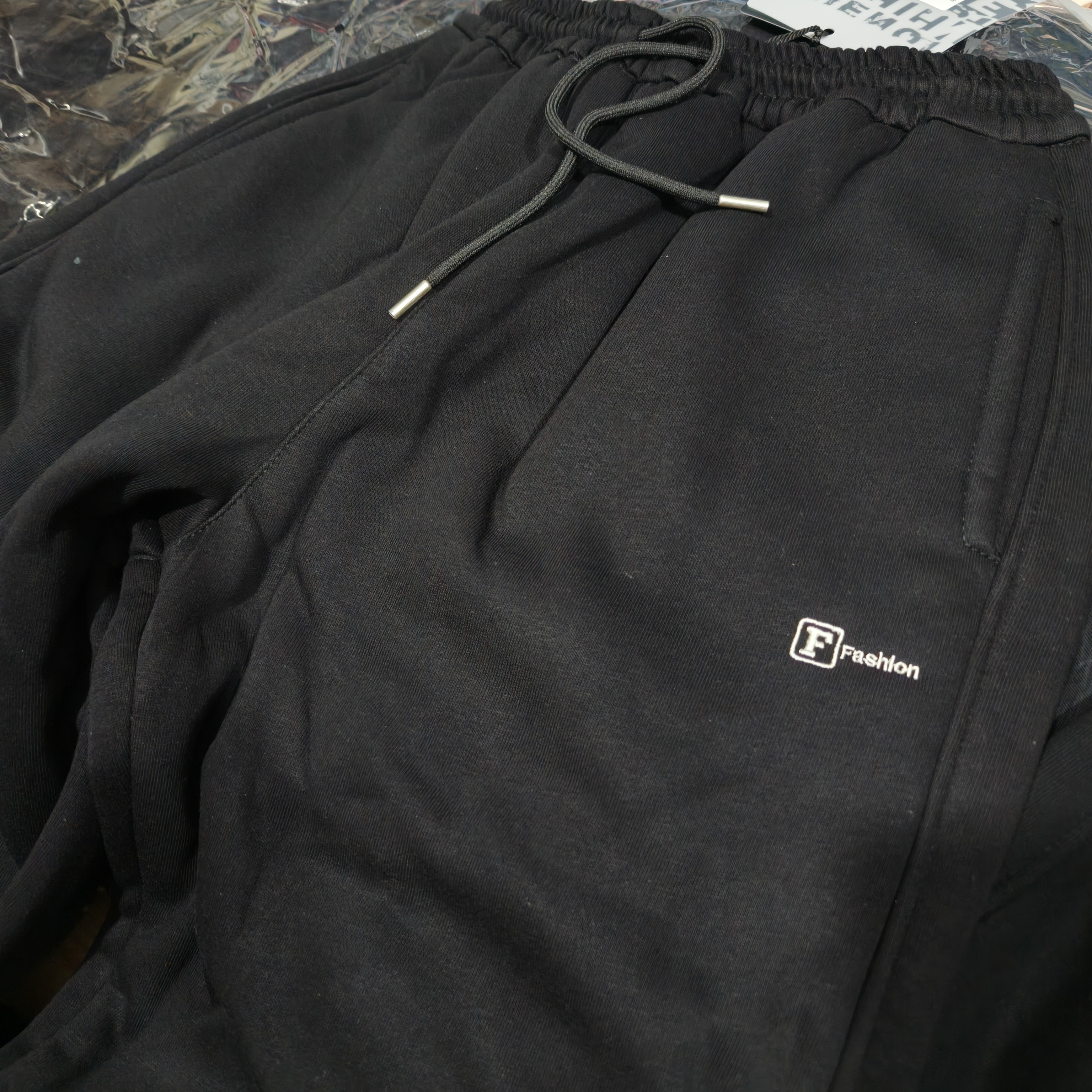 115男款加厚葵花绒卫裤