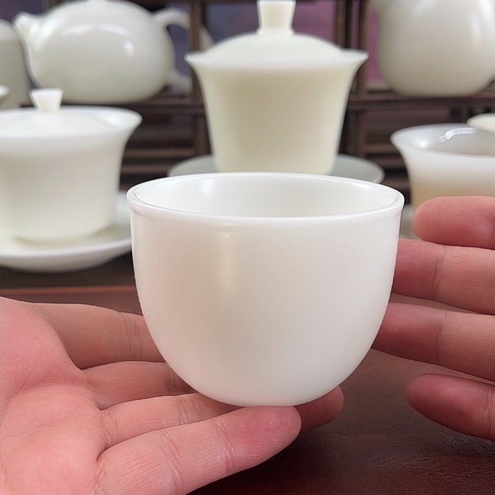 高冰素烧160ml缸杯主人杯