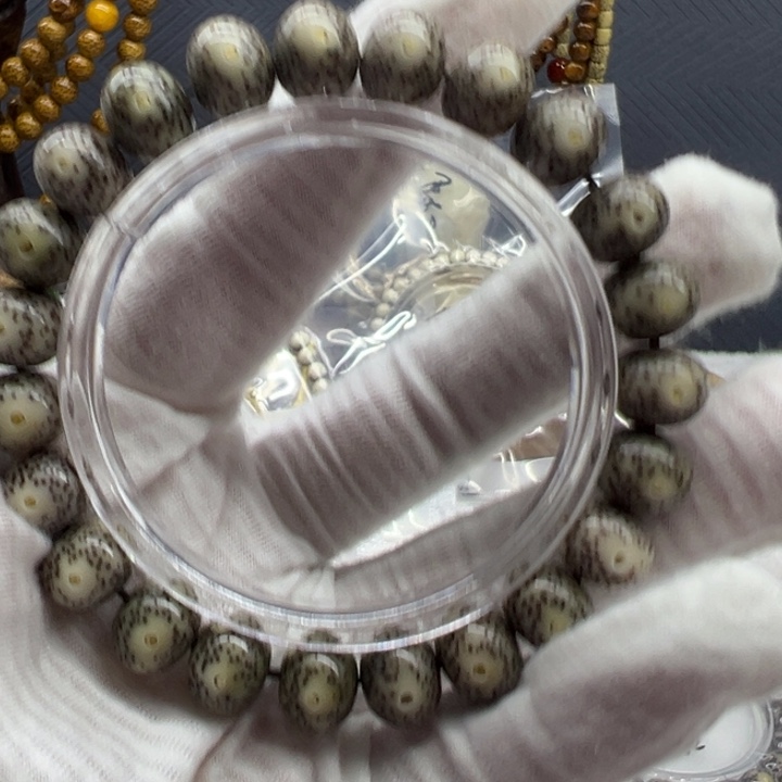 星月菩提手串星月菩提苹果圆单圈