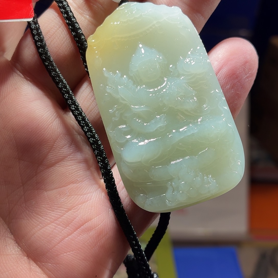 和田玉（糖玉）未镶嵌车挂