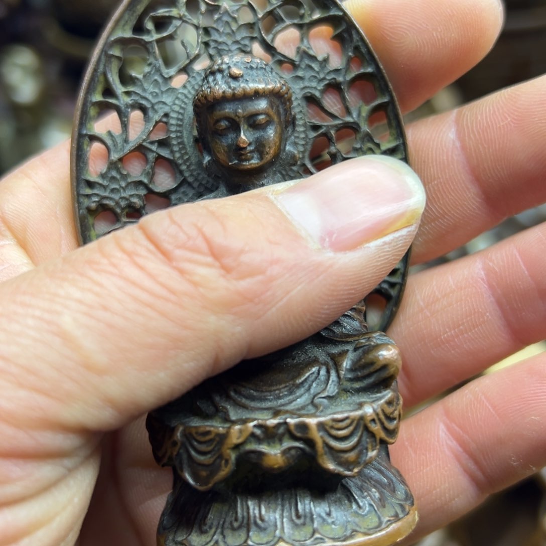 铜摆件欢迎欢迎你