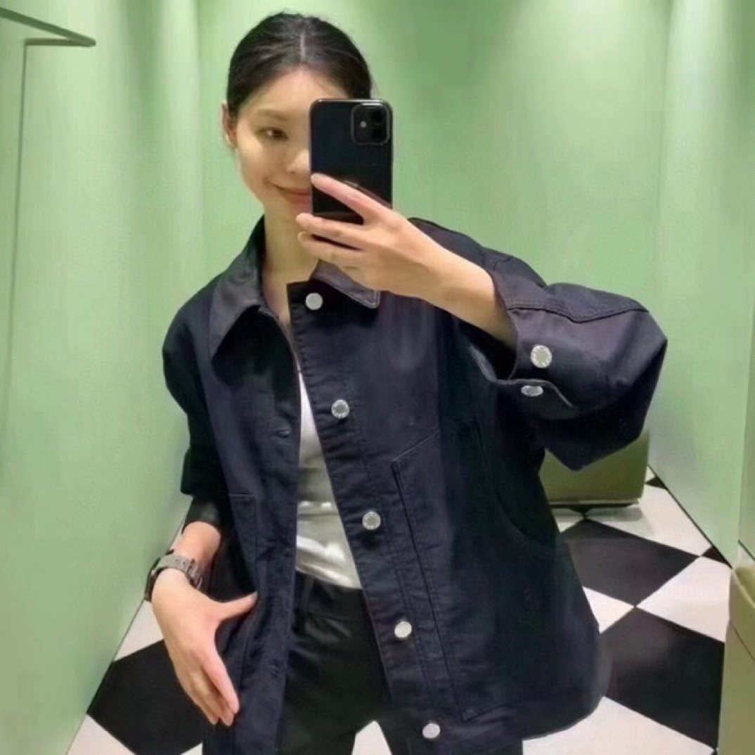 ZLB—设计师款P家进口软布料夹克
