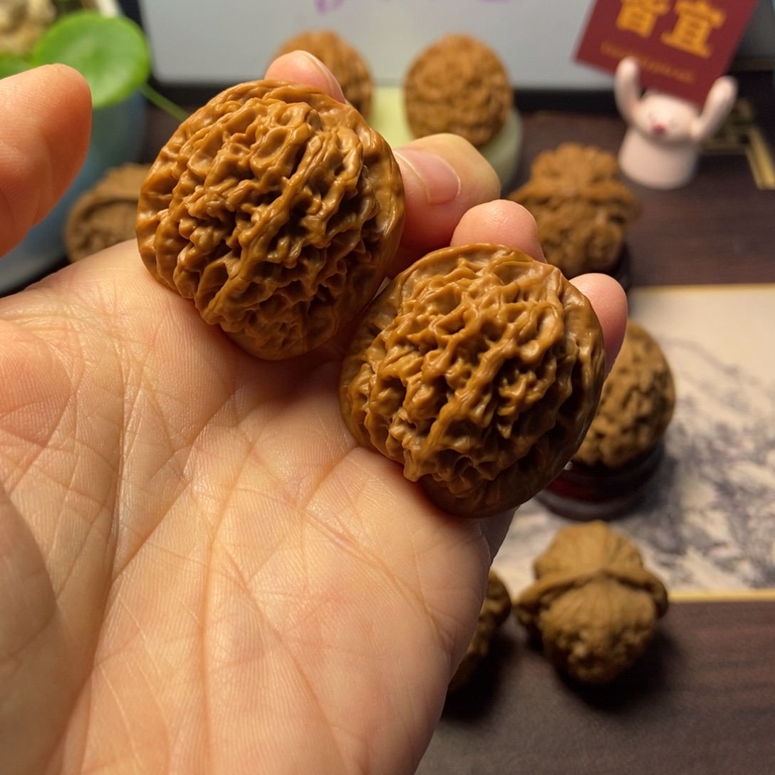 把件文玩核桃全品秦闷33