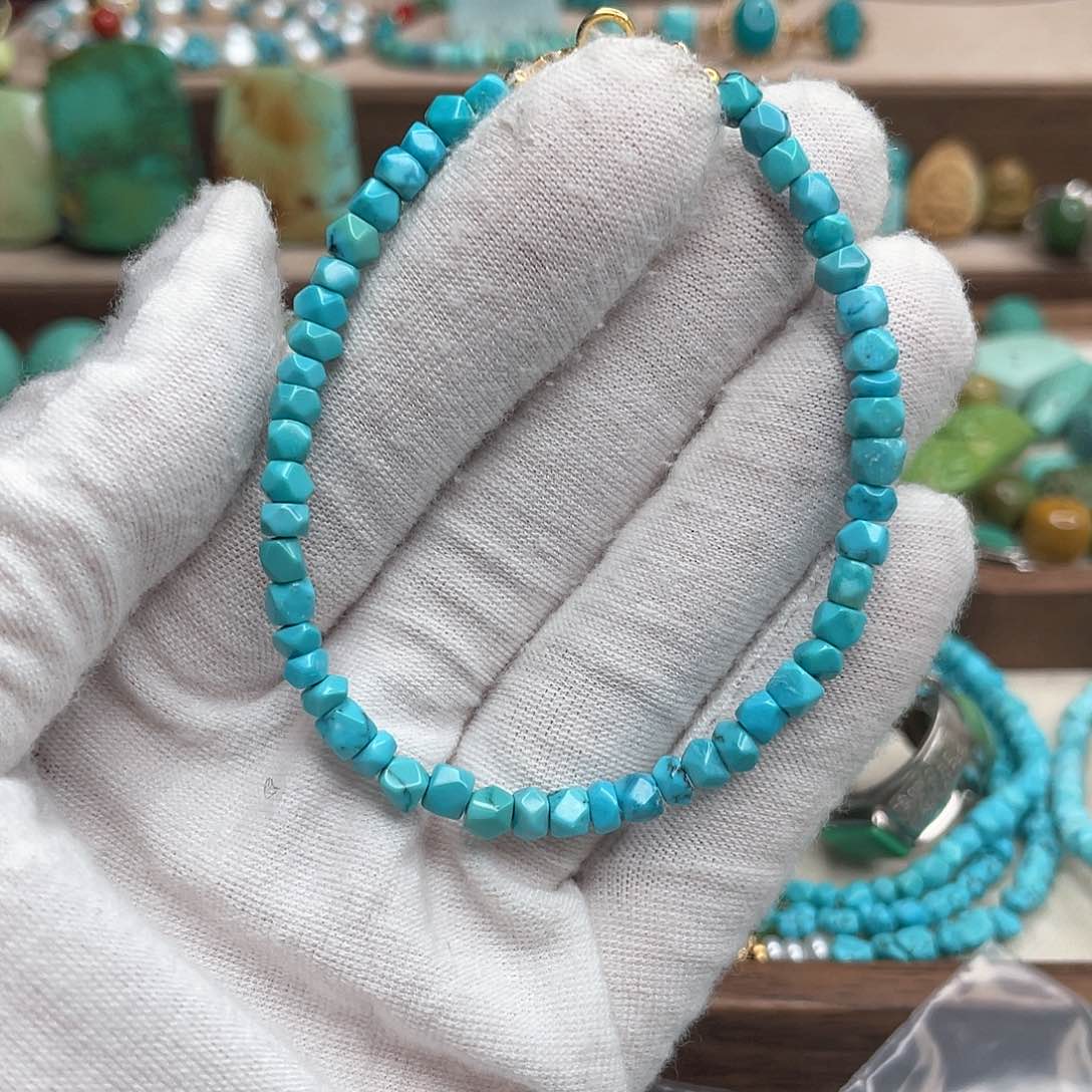 绿松石珠宝奇石未镶嵌