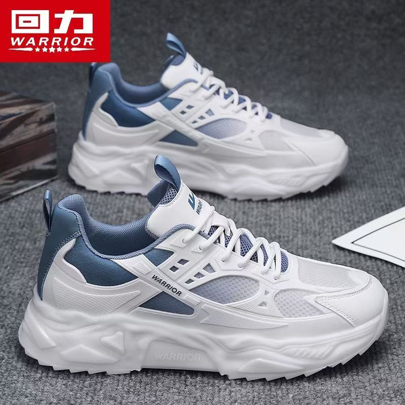 Warrior/回力2025新款男鞋休闲百搭透气舒适轻便休闲老爹鞋3545